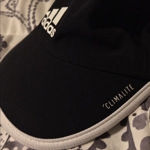 Adidas Climalite Dry Cap Black Hat Running workout